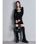 レッグウォーマーSET GD インターシャニットワンピース