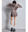 Velourフリルショートパンツ