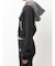 BACK GYDA embroidery GLITTERパーカー