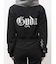 BACK GYDA embroidery GLITTERパーカー