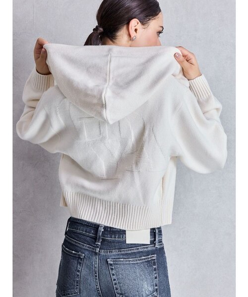 GYDA ニットショートZIP UPパーカー｜ジェイダの通販｜&mall