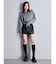 GYDA ニットショートZIP UPパーカー