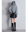 GYDA ニットショートZIP UPパーカー