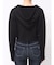GYDA ニットショートZIP UPパーカー