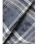 GG drawstringフードチェックシャツ