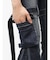 ハイウエスト strap cargo designフレアデニムパンツ