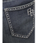 ハイウエスト strap cargo designフレアデニムパンツ