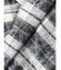 processing checkered print looseシャツ