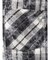 processing checkered print looseシャツ