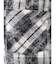 processing checkered print looseシャツ
