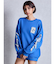 palm tree Gydies Lovingサガラスウェットトップス