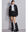 Felicity MIX material patchトップス