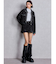 Felicity MIX material patchトップス