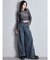 ハイウエストside slit GYDAワイドデニムパンツ