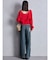 ハイウエストside slit GYDAワイドデニムパンツ