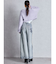 ハイウエストside slit GYDAワイドデニムパンツ