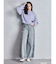 ハイウエストside slit GYDAワイドデニムパンツ