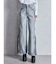 ハイウエストside slit GYDAワイドデニムパンツ