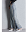 ハイウエストside slit GYDAワイドデニムパンツ