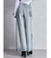 ハイウエストside slit GYDAワイドデニムパンツ