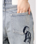 ハイウエストside slit GYDAワイドデニムパンツ