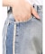 ハイウエストside slit GYDAワイドデニムパンツ