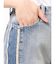 ハイウエストside slit GYDAワイドデニムパンツ