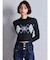 Symmetry GYDA ARGYLEニットトップス