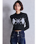 Symmetry GYDA ARGYLEニットトップス