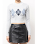 Symmetry GYDA ARGYLEニットトップス