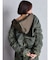 pigment processed hoodieブルゾン