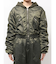 pigment processed hoodieブルゾン
