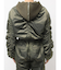 pigment processed hoodieブルゾン