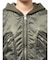 pigment processed hoodieブルゾン