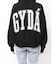 GYDA LOOSEスウェットZIP UPパーカー