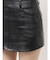 フェイクレザースカートライクショートパンツ