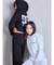 GYDA×DC OE LOGOショートスウェットZIP UPパーカー