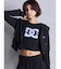 GYDA×DC OE LOGOショートスウェットZIP UPパーカー