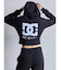 GYDA×DC OE LOGOショートスウェットZIP UPパーカー