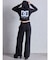 GYDA×DC OE LOGOショートスウェットZIP UPパーカー