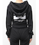 GYDA×DC OE LOGOショートスウェットZIP UPパーカー