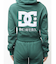 GYDA×DC OE LOGOショートスウェットZIP UPパーカー
