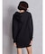 Plaisir leopardパーカーワンピース