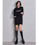 Plaisir leopardパーカーワンピース