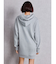 Plaisir leopardパーカーワンピース