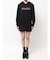 Plaisir leopardパーカーワンピース