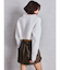 URBAN EDGEフェイクレザーユーティリティースカートライクショートパンツ