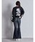 ハイウエストleg lengthフレアデニムパンツ