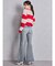 ハイウエストleg lengthフレアデニムパンツ