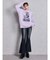 ハイウエストleg lengthフレアデニムパンツ
